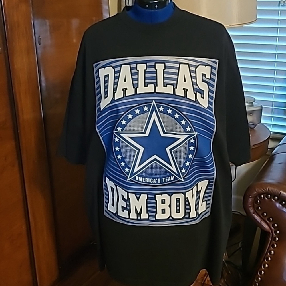 Dallas Cowboys vintage "Dem Boys" tee shirt, Shaka wear. 3XL. (#877)